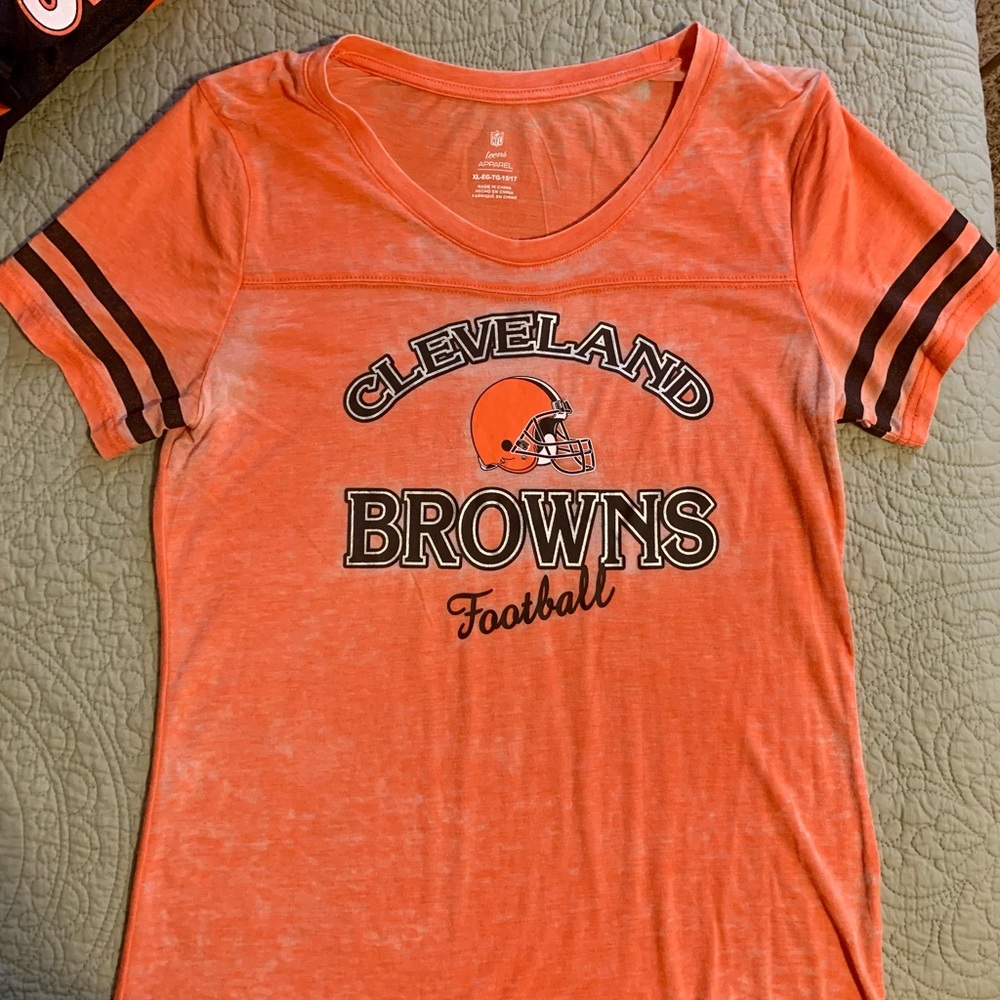 Cleveland Browns vintage faded teens tee